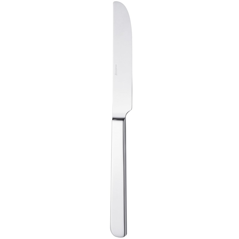 Arcoroc T3504 Empire 9 3/8″ 18/10 Stainless Steel Extra Heavy Weight Dinner Knife by Arc Cardinal – 12/Pack