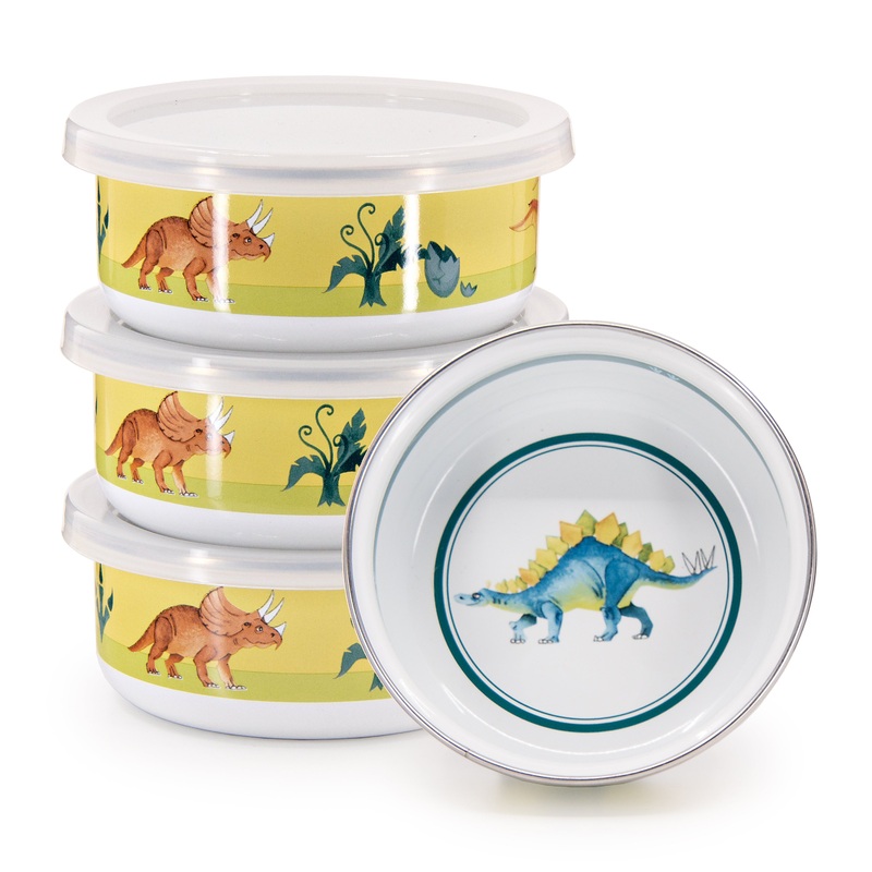 Dinosaurs Child Bowls – Set of 4