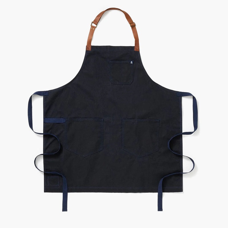 Hedley & Bennett Essential Apron – Atlantic Waxed Canvas