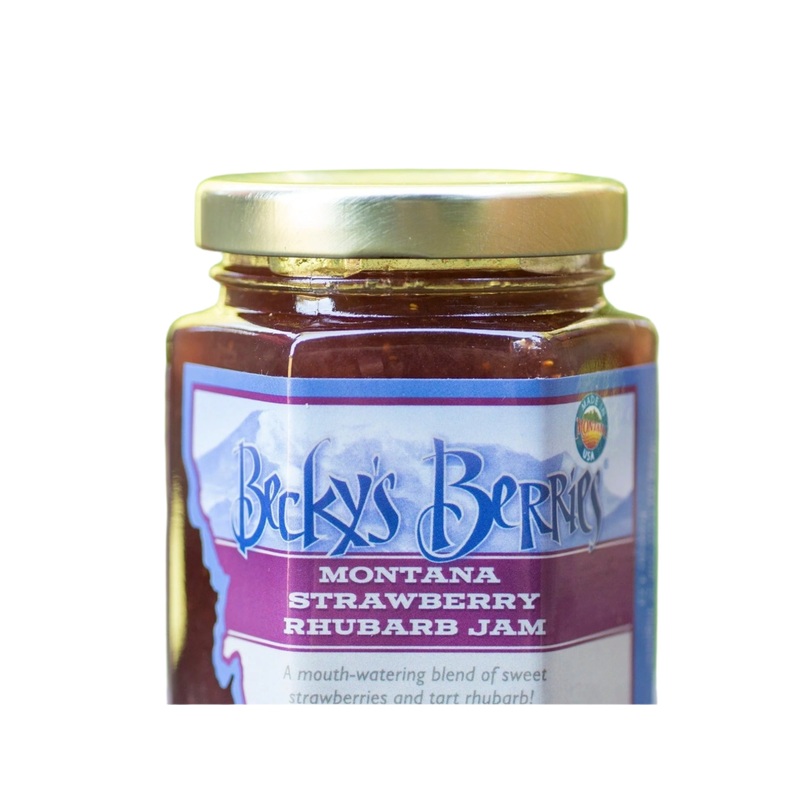 Montana Strawberry Rhubarb Jam 3 oz
