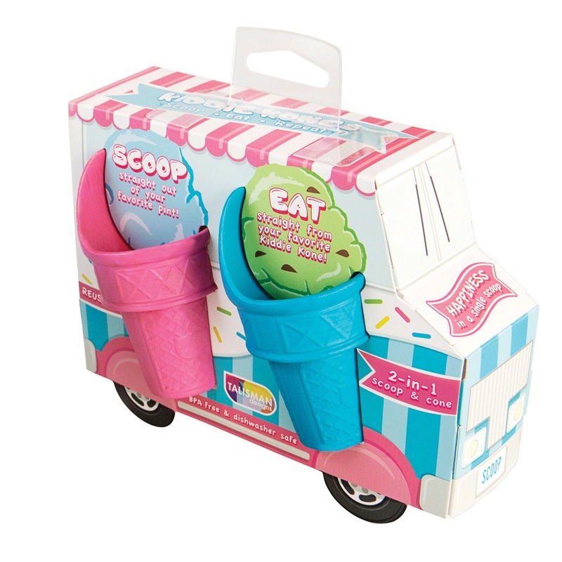 Talisman Designs Single Serving Ice Cream Kiddie Kones, Small, Set of 4