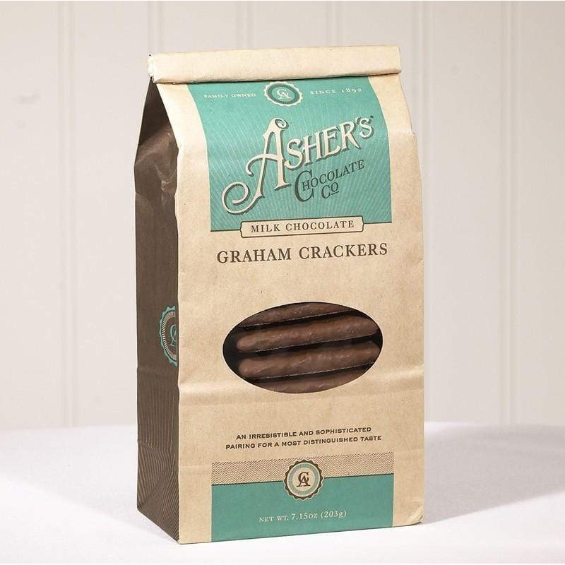 Asher’s Chocolate Milk Chocolate Covered Graham Crackers, 7.15 oz