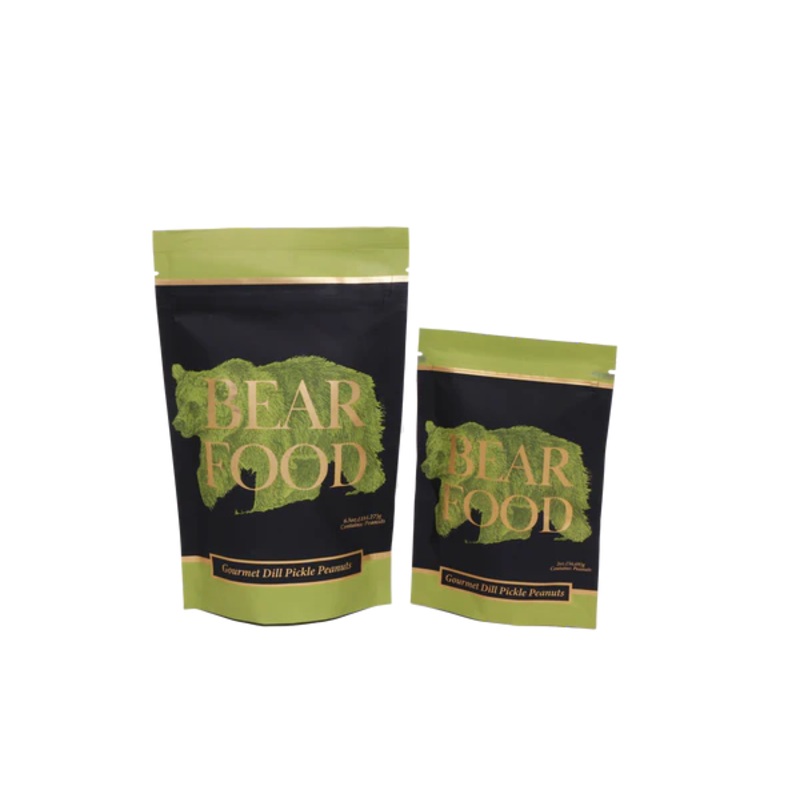 Bear Food Dill Pickle Gourmet Peanuts Pouch, Multiple Sizes