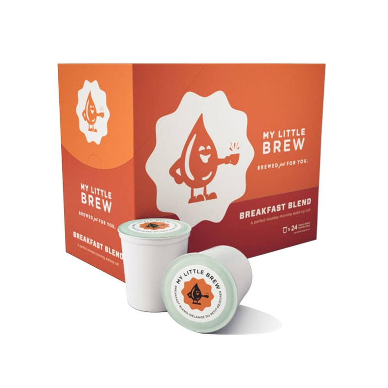 My Little Brew Breakfast Blend Single-Serve Coffee Pods (Box of 24)