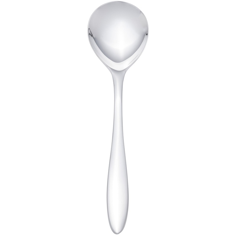 Arcoroc T3809 Nuovo 6 7/8″ 18/10 Stainless Steel Extra Heavy Weight Soup Spoon by Arc Cardinal – 12/Pack