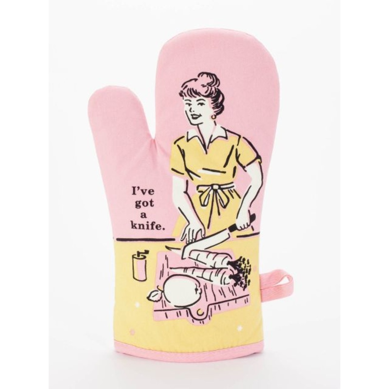Blue Q Mitt – I Got a Knife