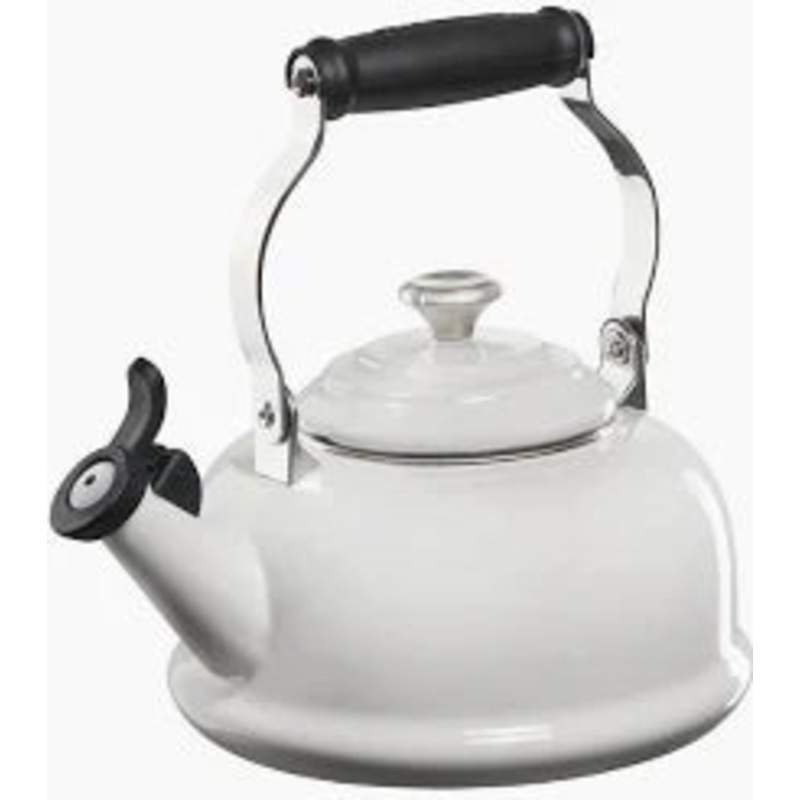Le Creuset Classic Whistling Kettle 1.7qt – White