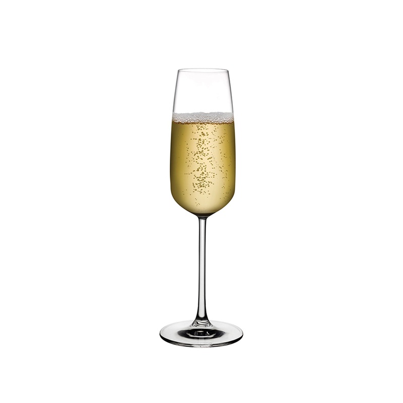 Mirage Crystal Champagne Glasses 8.25 oz. (Set of 2)