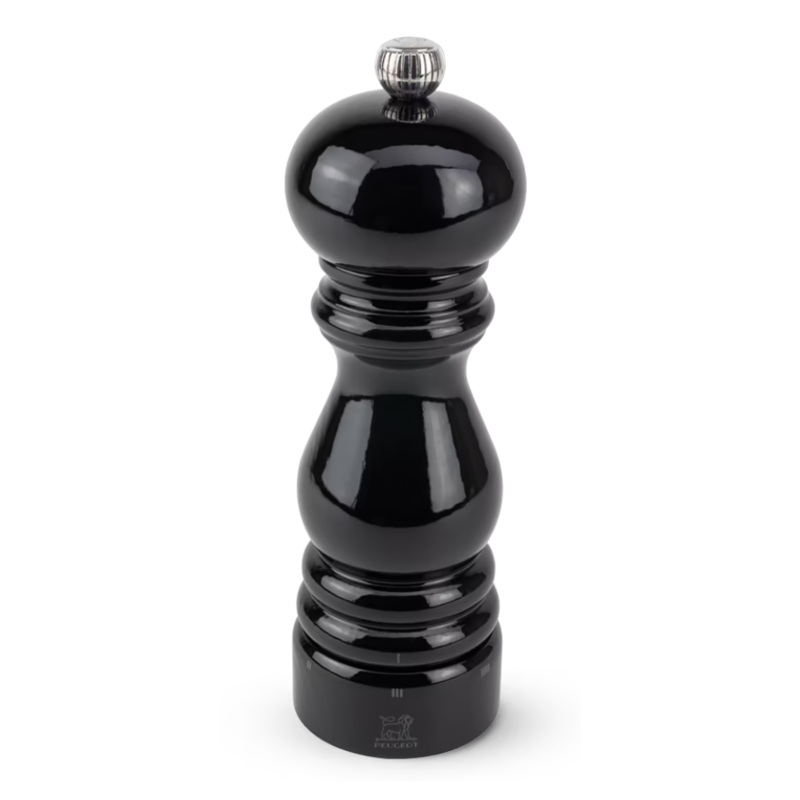 Peugeot Paris uSelect Salt Mill Black Lacquer finish 7″