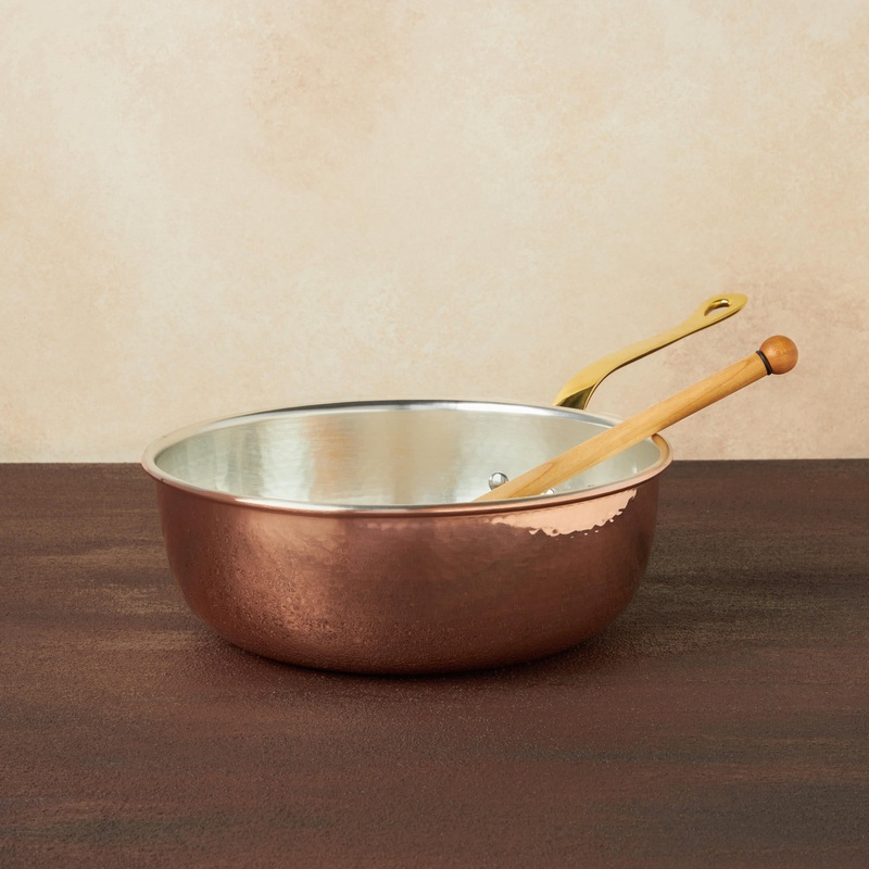 Ruffoni Historia Decor Copper Chef Pan, 4 qt., w/Spoon
