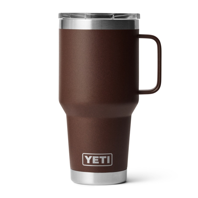 Yeti Rambler 30 oz Travel Mug Wetlands Brown