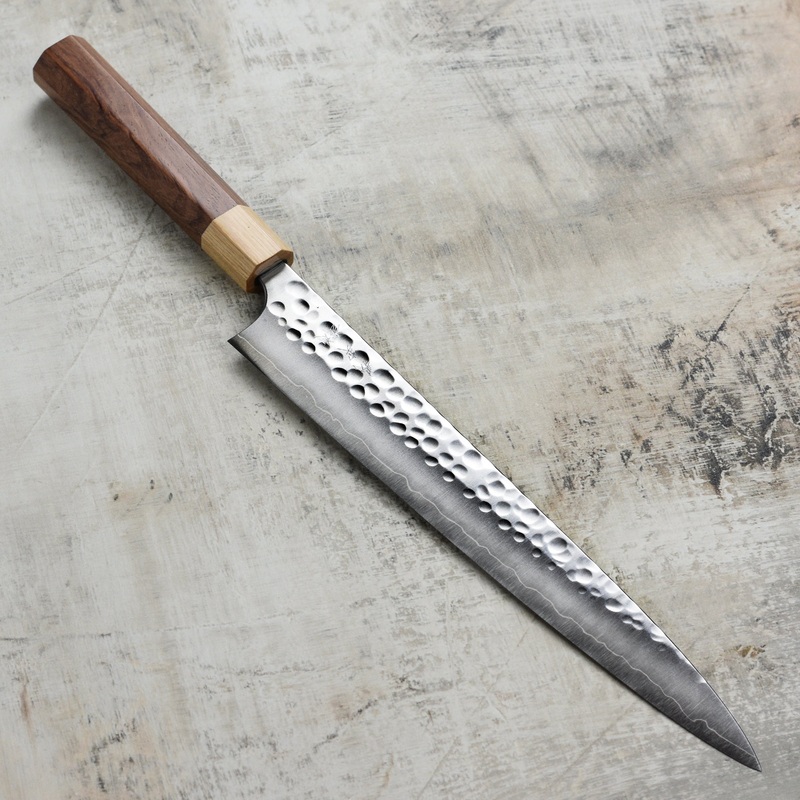 Yoshimi Forged Ginsan Stainless Clad 10.6″ Sujihiki
