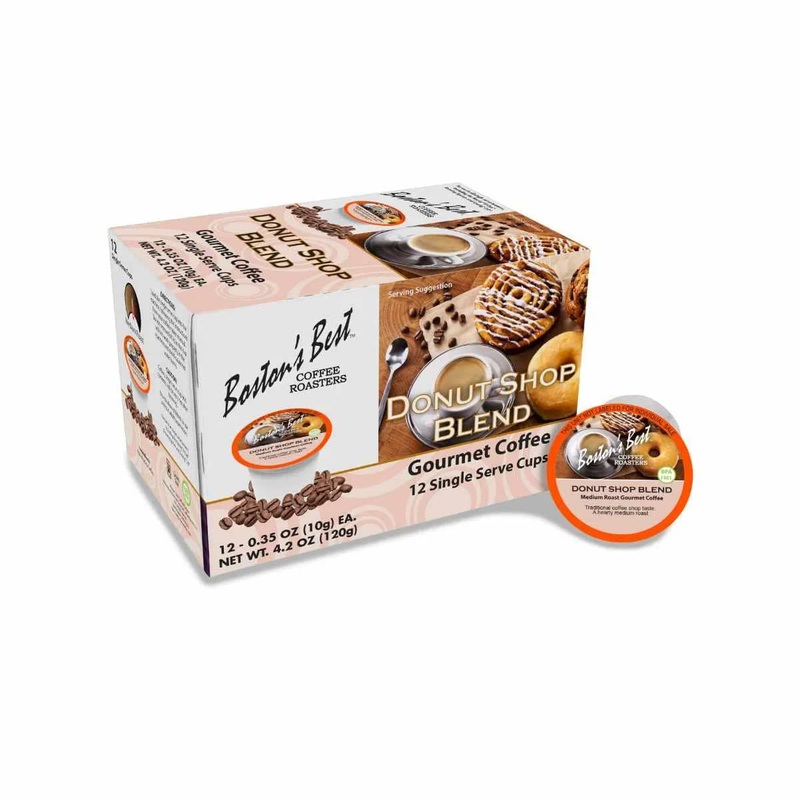 Boston’s Best Donut Shop Blend Single-Serve Coffee Pods (Box of 12)