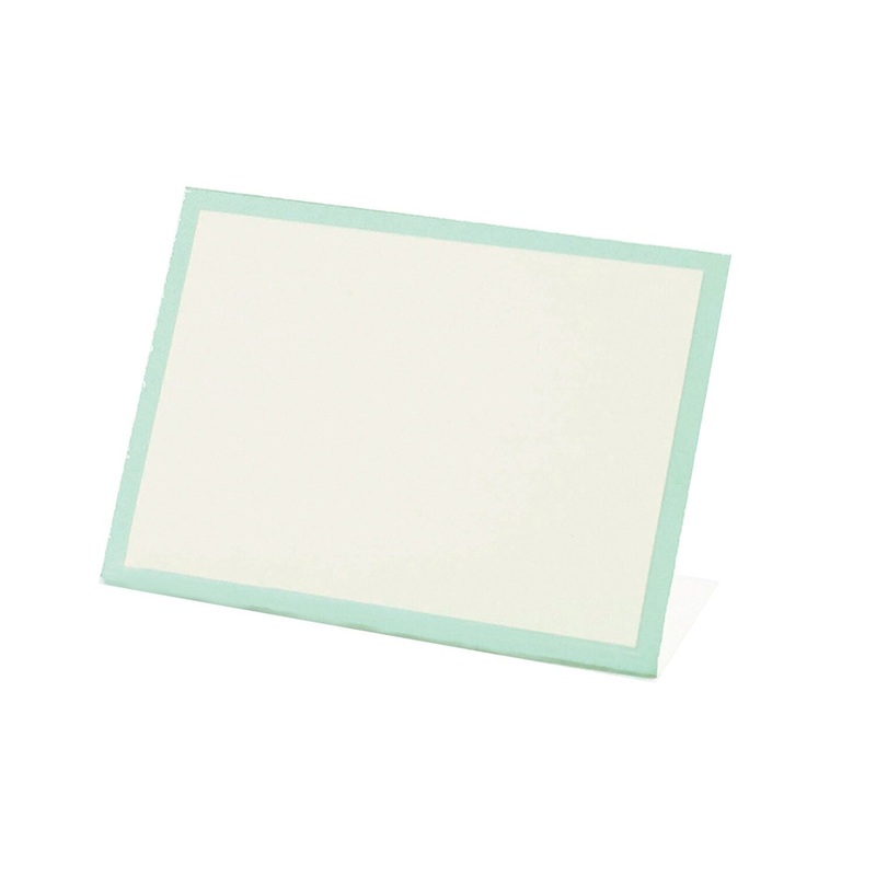 Hester & Cook Seafoam Frame Place Card