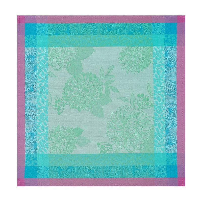 Le Jacquard Franais- Parfums Hydrangea Cotton Napkin (23″ Sq, Set of 4)