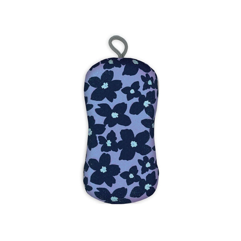 MU Kitchen Periwinkle Floral Scrub Sponge