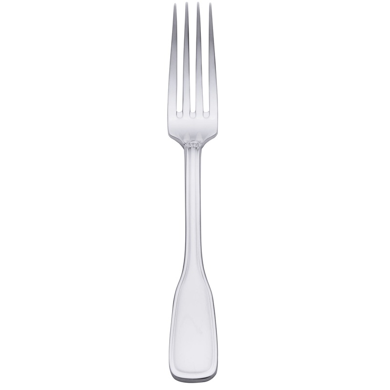 Oneida B167FDEF Stanford 7 1/4″ 18/0 Stainless Steel Heavy Weight Dinner / Dessert Fork – 12/Pack