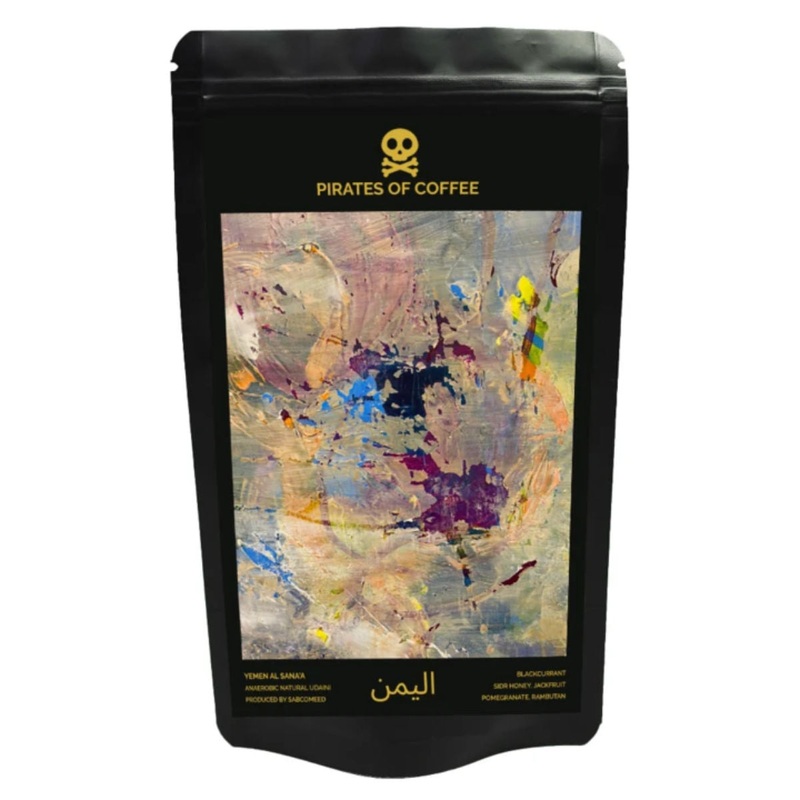 Pirates of Coffee Yemen Al Sanaa Anaerobic Natural Whole Bean Filter Coffee
