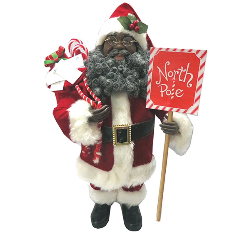 Santa’s Workshop 15″ North Pole Santa