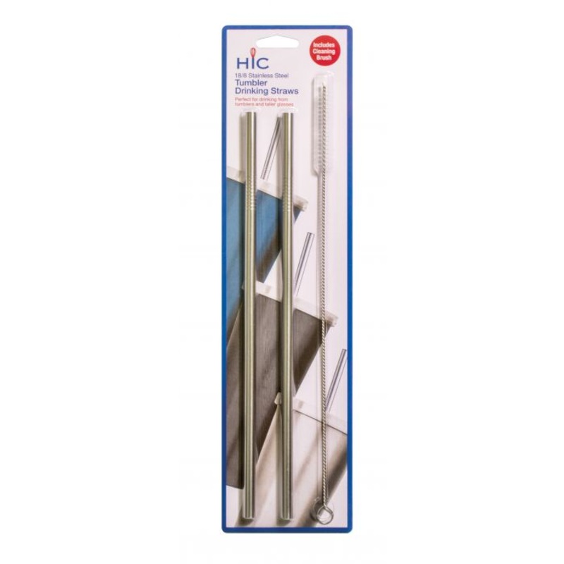 Tumbler Drinking Straws, set of 2