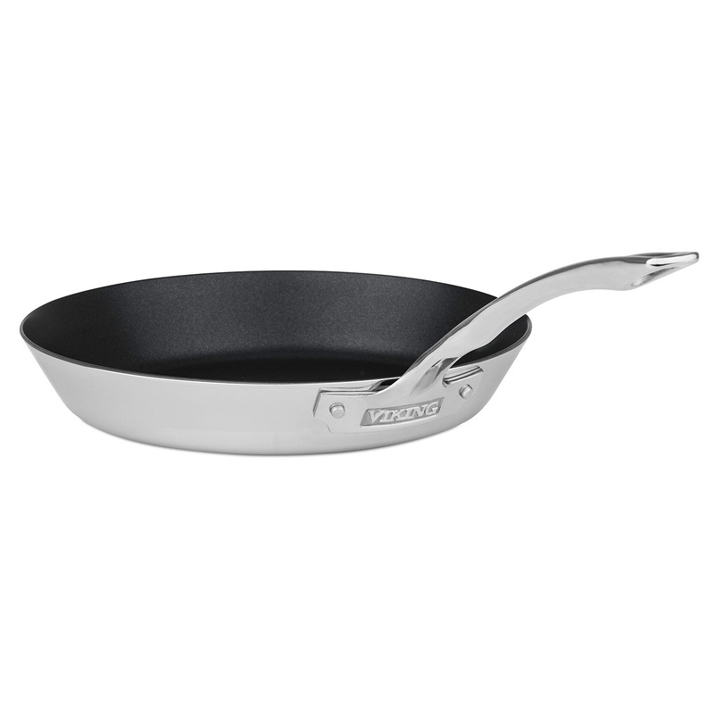 Viking Contemporary 3-Ply Stainless Steel 12-Inch Nonstick Fry Pan