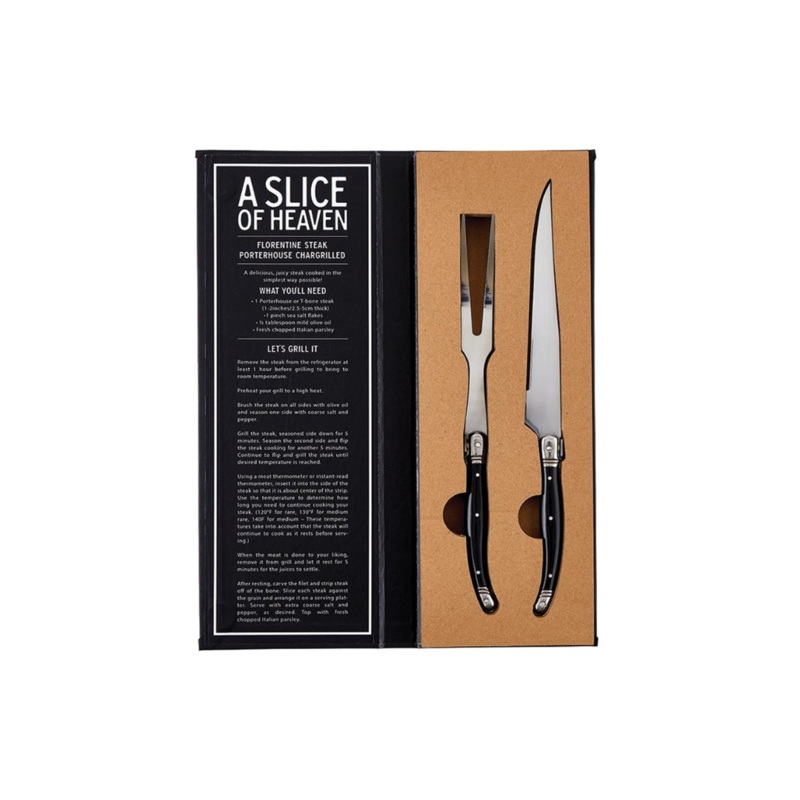 Carving Knives Book Box Set (2 Piece Set) – Grill & Slice