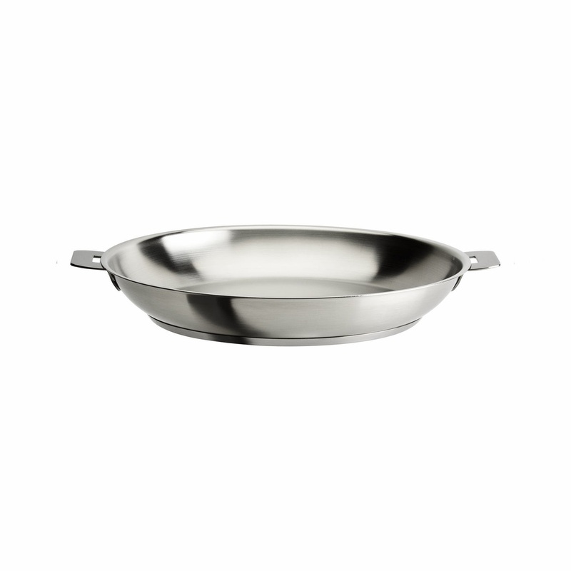 Cristel Strate Removable Handle – 8″ Stainless Steel Frying Pan