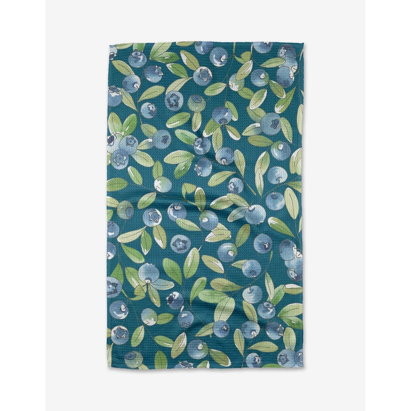 Geometry Blueberry Hill Tea Towel