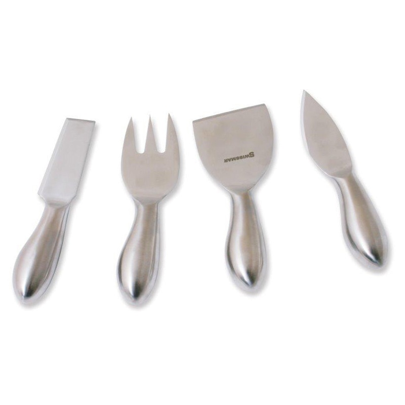 Swissmar 4 Piece Petite Cheese Knife Set Stainless Steel