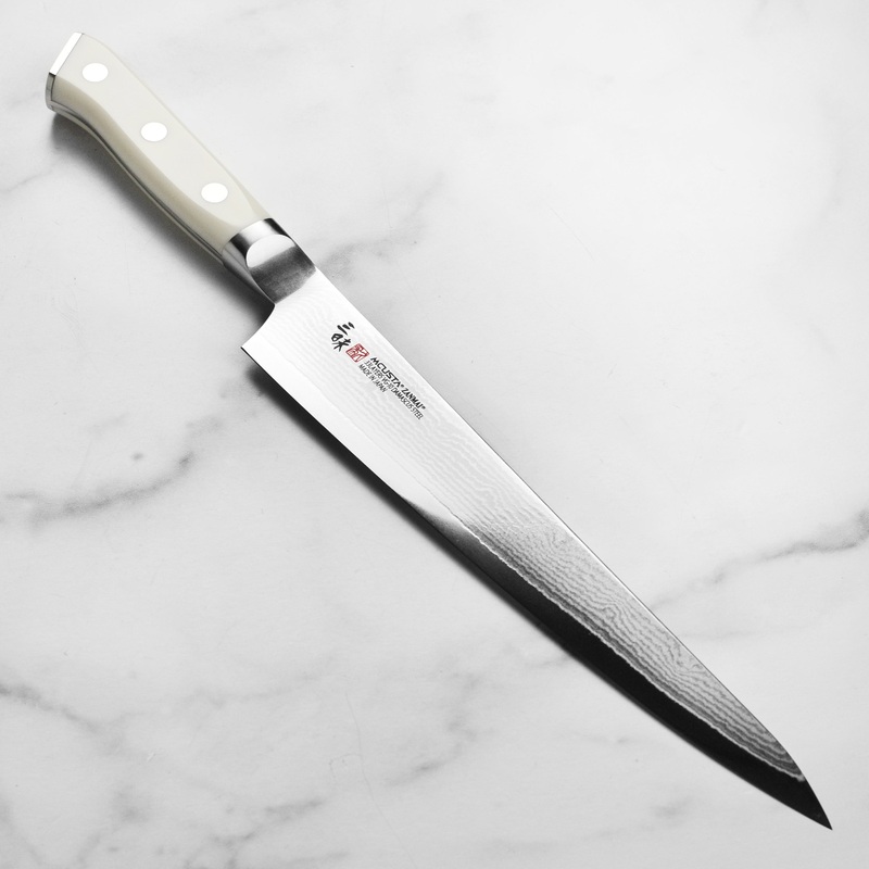 Zanmai Classic Damascus Corian 9.4″ Sujihiki
