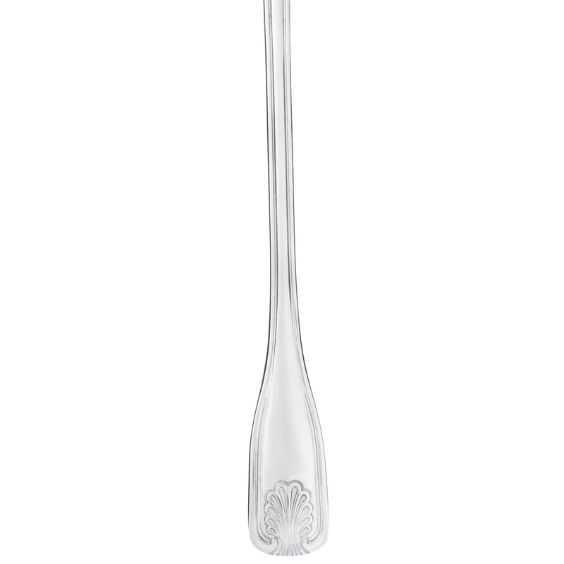 Acopa Atglen 7 5/8″ 18/0 Stainless Steel Medium Weight Iced Tea Spoon – 12/Pack