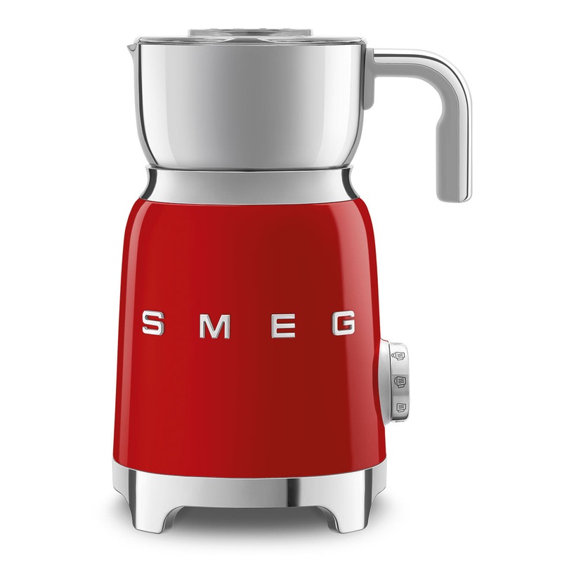 Smeg 50’s Retro Style Aesthetic MFF11 Red Milk Frother