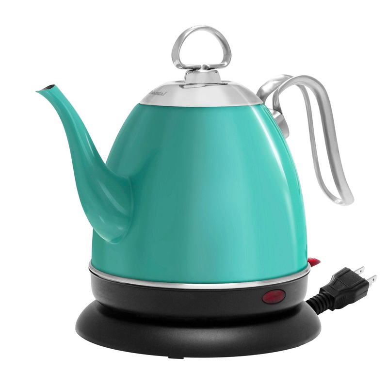 Chantal Mia Ekettle Electric Water Kettle, 32 ounce, Aqua