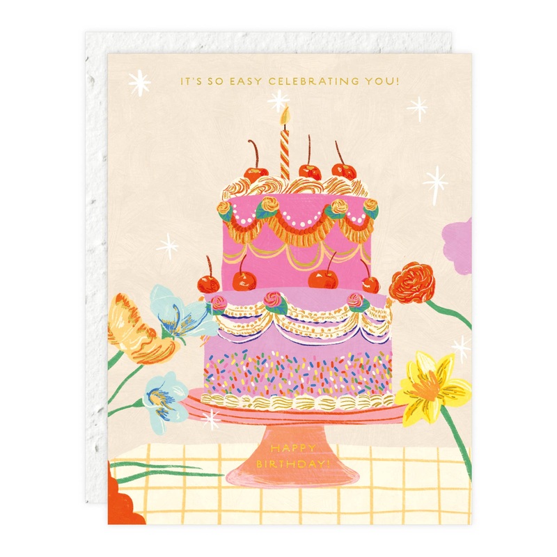 Cherry Cake – Birthday Card
