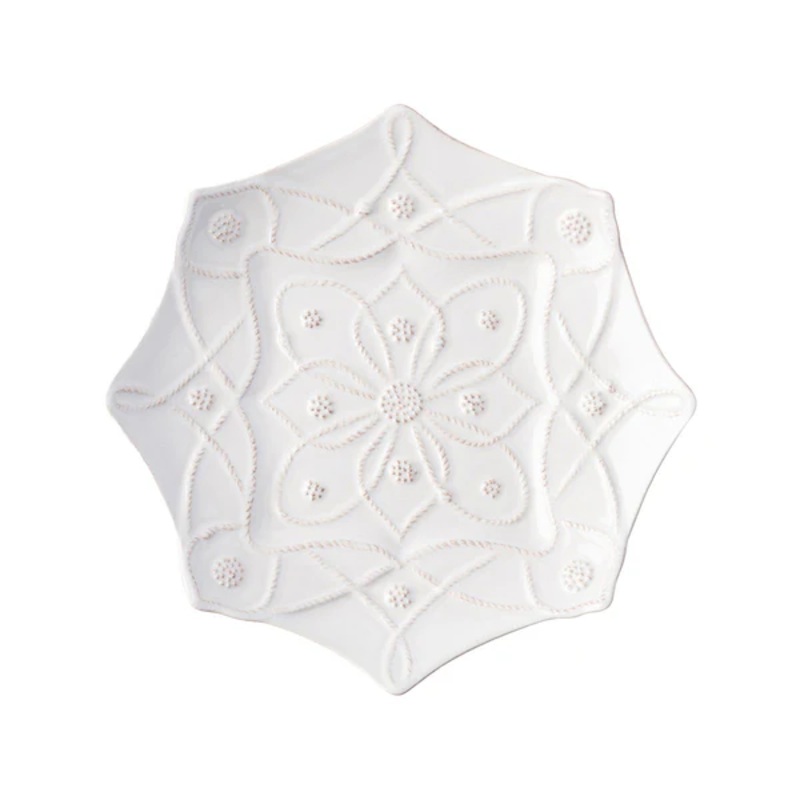 Juliska Jardins du Monde Dessert/Salad Plate – Whitewash