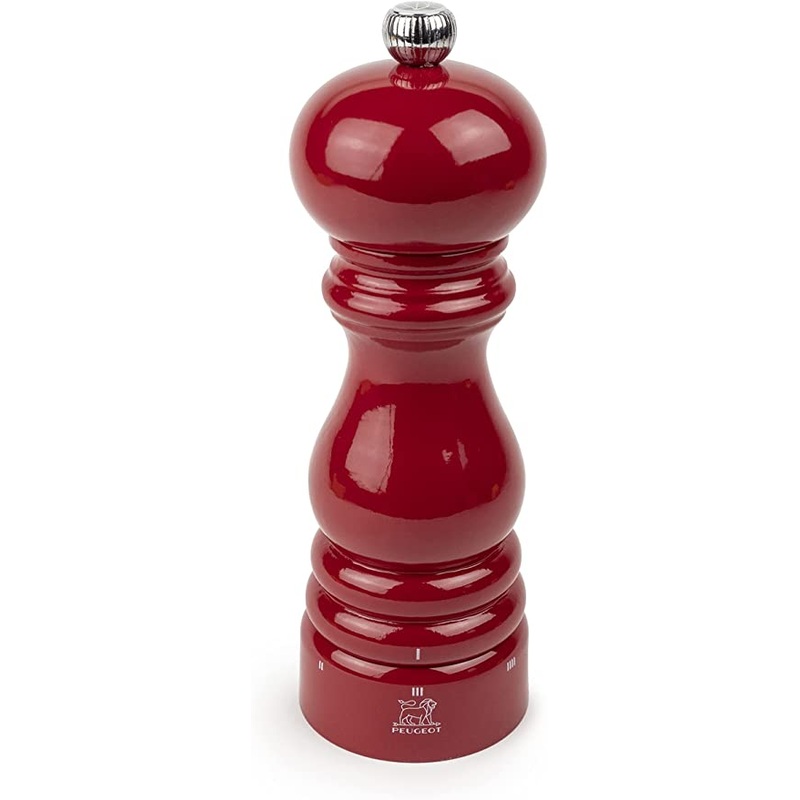 Peugeot Paris u’Select Red Lacquer Salt Mill  – 18cm/7″