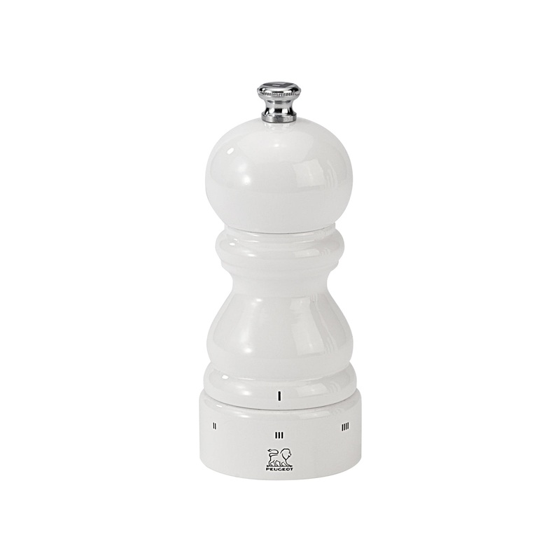 Peugoet Paris u’Select White Lacquer Pepper Mill – 12cm/5″