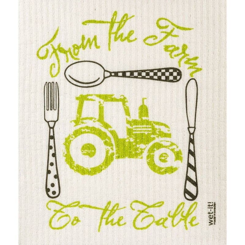 Wet-it! Swedish Dishcloth –  Farm to Table