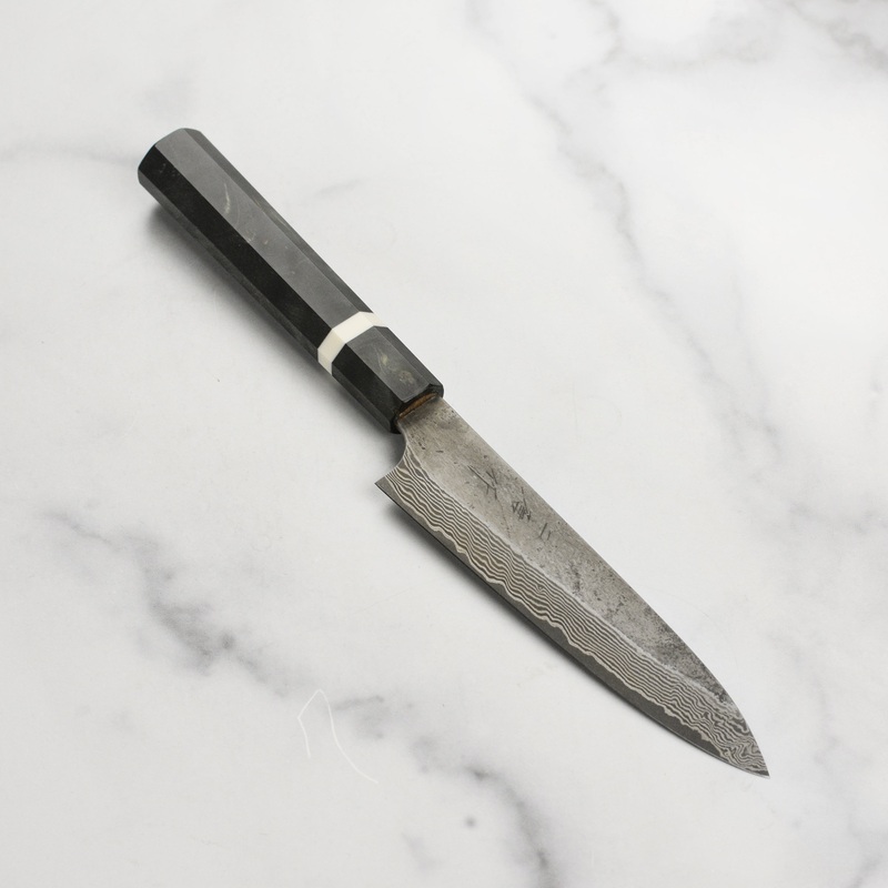 Nigara Ginsan Kurozome Damascus 5.9″ Petty