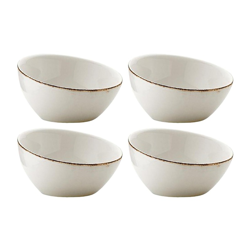 Retro dia.3.25″ h:1.75″ 2 oz. Round Decorated Porcelain Ramekin (Set of 4)