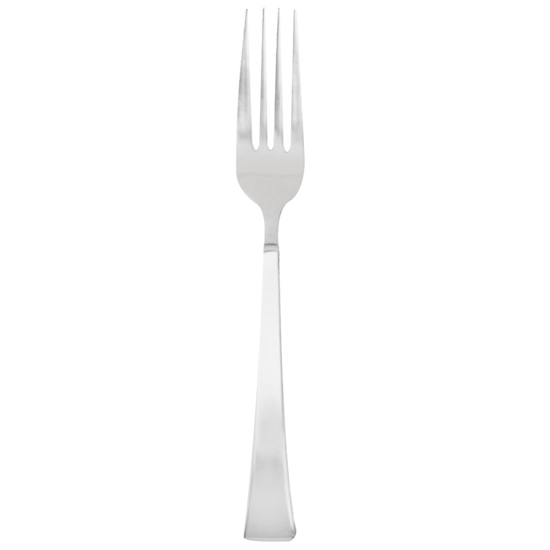 Walco 56051 Susannah 8 5/16″ 18/10 Stainless Steel Extra Heavy Weight European Table Fork – 12/Pack