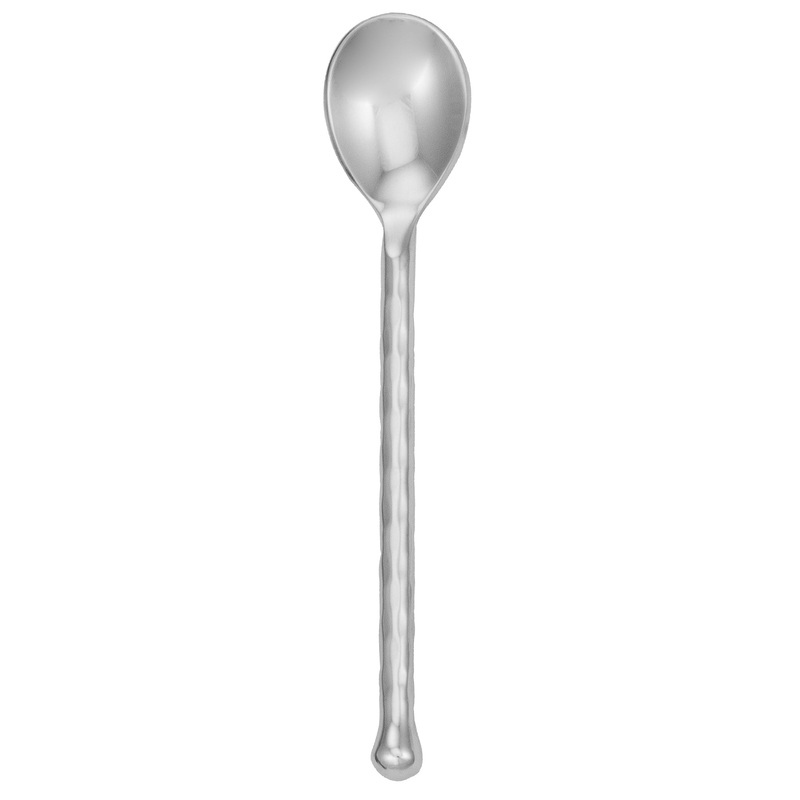 Walco RIP29 Riptide 5 1/4″ 18/10 Stainless Steel Extra Heavy Weight Demitasse Spoon – 12/Pack