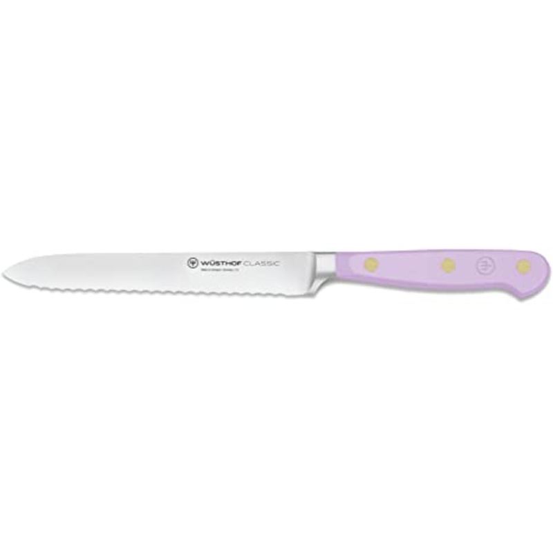 Wusthof Classic Purple Yam – 5″ Serrated Utility Knife