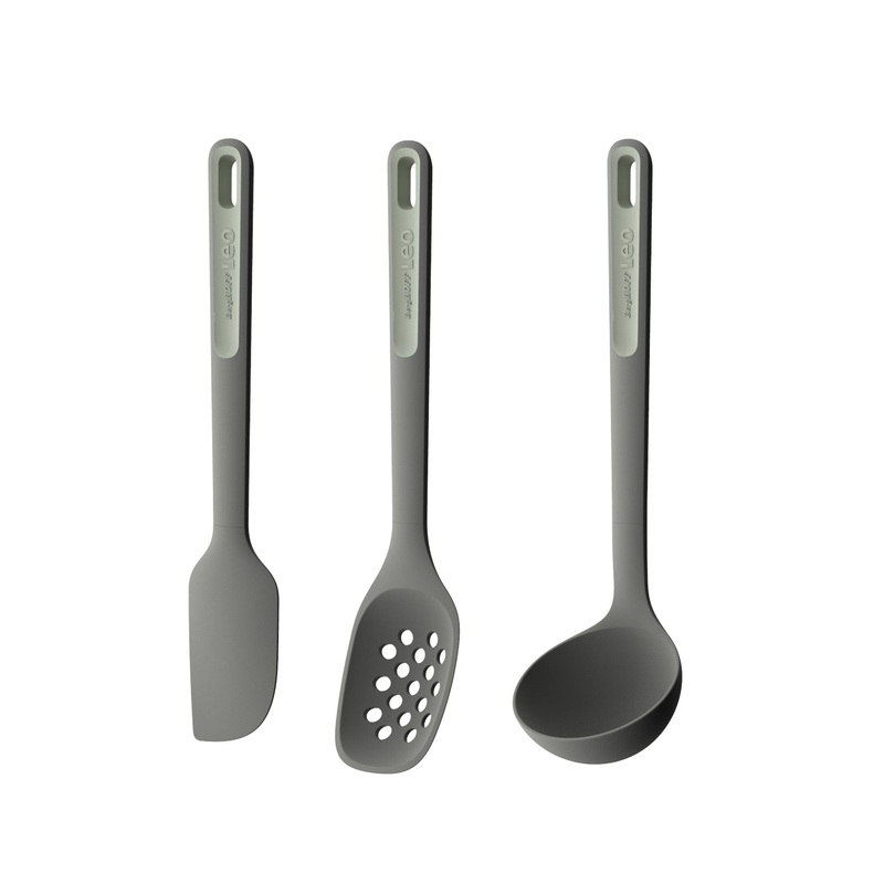 BergHOFF Balance 3Pc Nonstick Silicone Cooking Utensil Set, Recycled Material