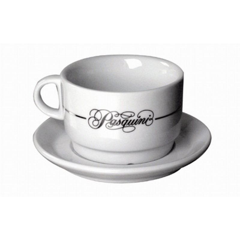 DISCONTINUED – Pasquini Logo Cups and Saucers
