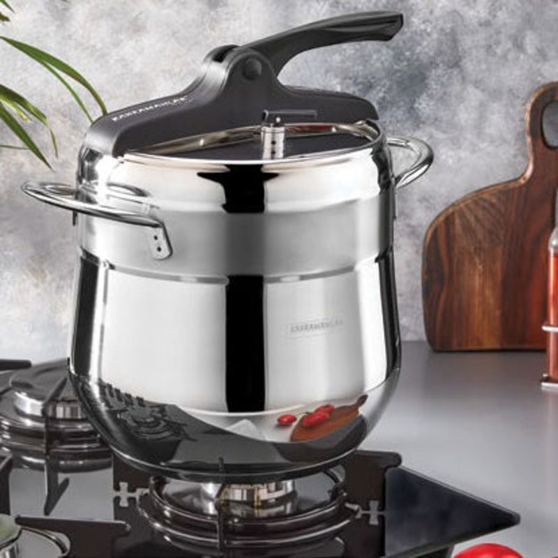 Kahramanlar Platin Stainless-Steel Pressure Cooker