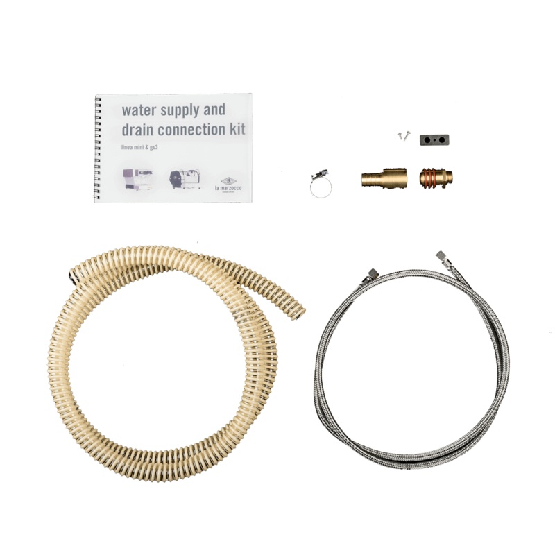 La Marzocco Linea Mini GS3 Plumb In Water Supply Drain Connection Kit