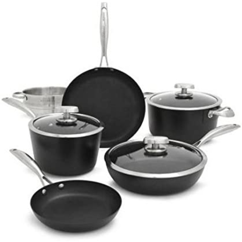 Scanpan Pro IQ Stratanium Nonstick Cookware Set, 9-Piece