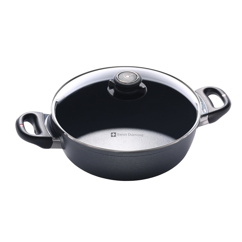 Swiss Diamond 3.2 Qt Casserole Nonstick