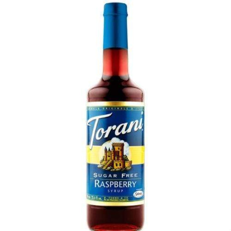 Torani Sugar Free Raspberry Syrup – 750 ML